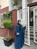 مانتو عبایی طرح پرند