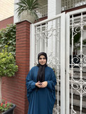 مانتو عبایی طرح پرند