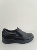 کفش طبی زنانه چرم با پد خارپاشنه طرح (p shoes 01)