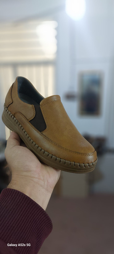 کفش طبی زنانه چرم با پد خارپاشنه طرح (p shoes 01)
