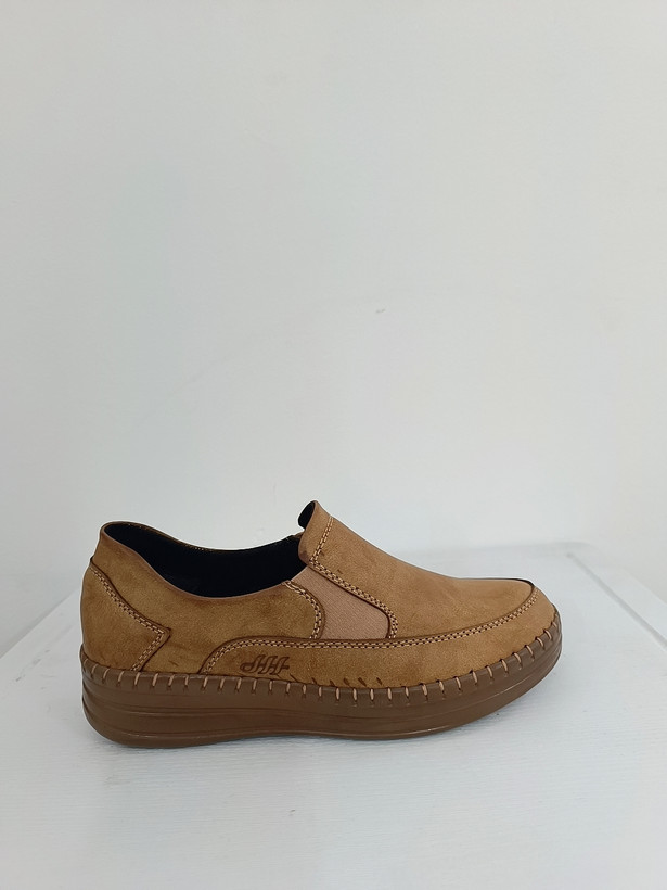 کفش طبی زنانه چرم با پد خارپاشنه طرح (p shoes 01)