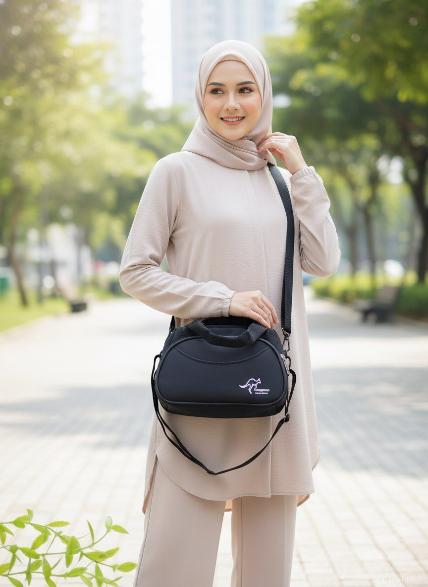 کیف زنانه دوشی 3زیپ کار مشهد طرح (A 3zip01)