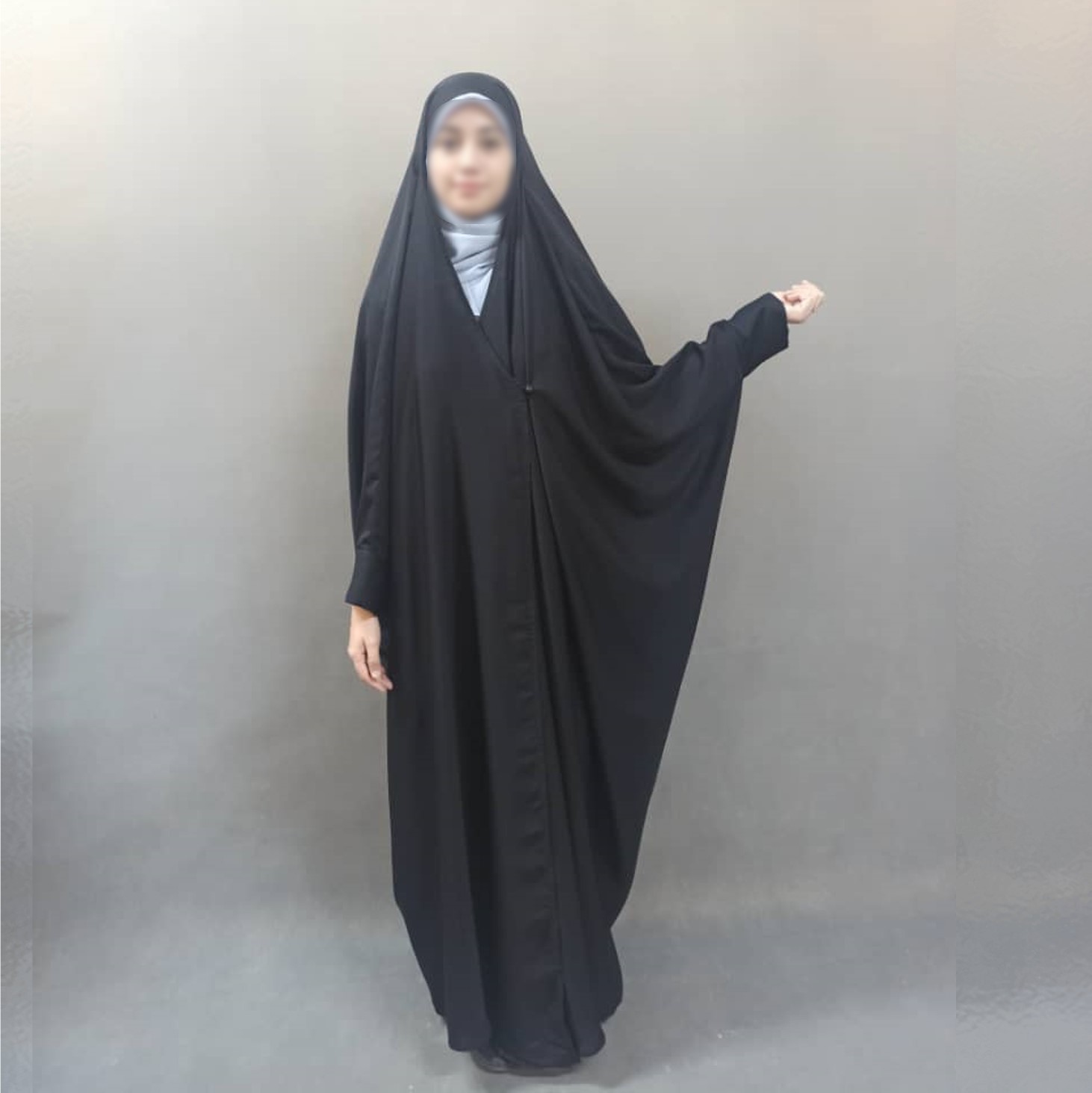 چادر عربی مشکی بحرینی