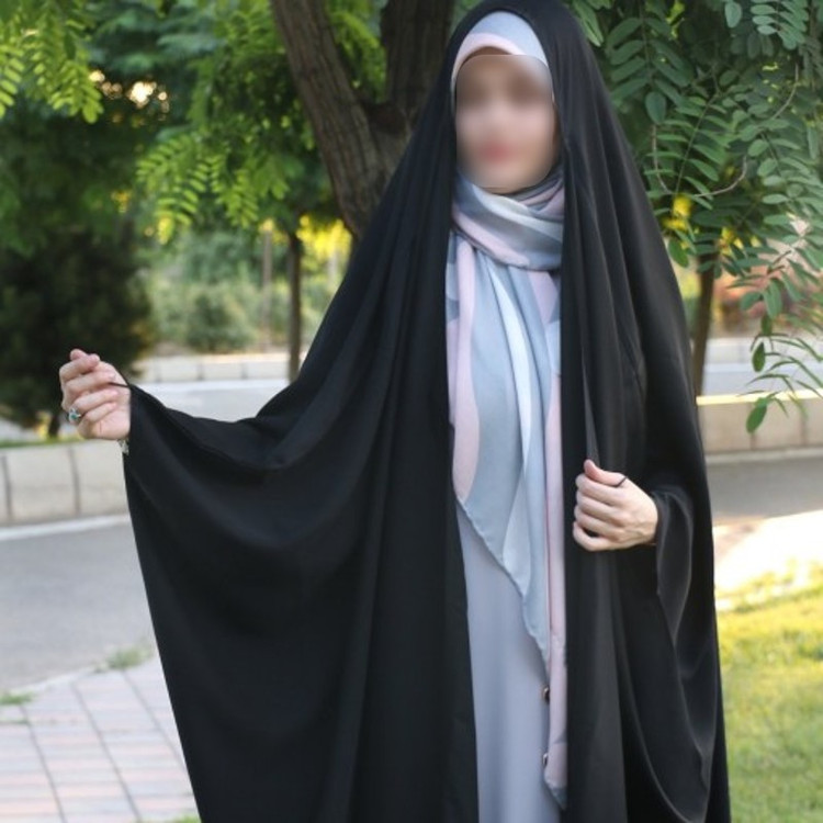 چادر عربی جده کرپ رویال کد 95
