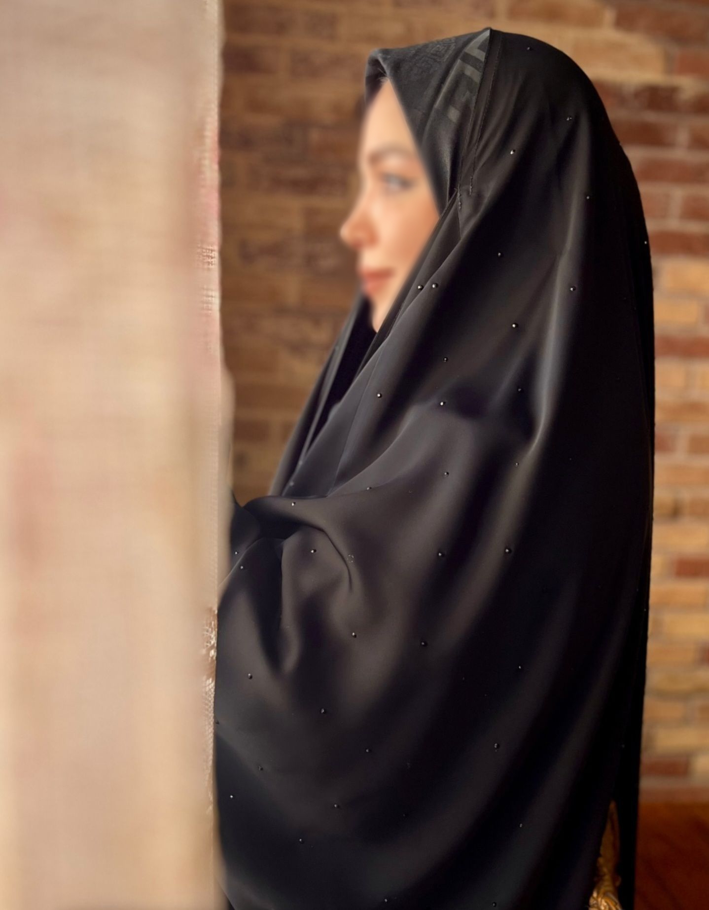 چادر عربی جده نگین باران کد 0892