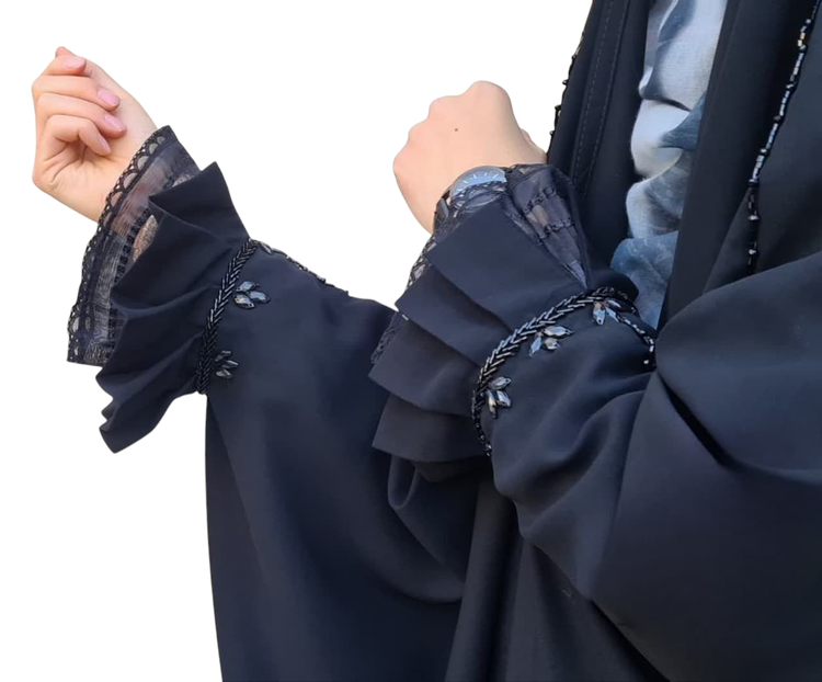 چادر عربی جواهر دوزی مدل کد 175