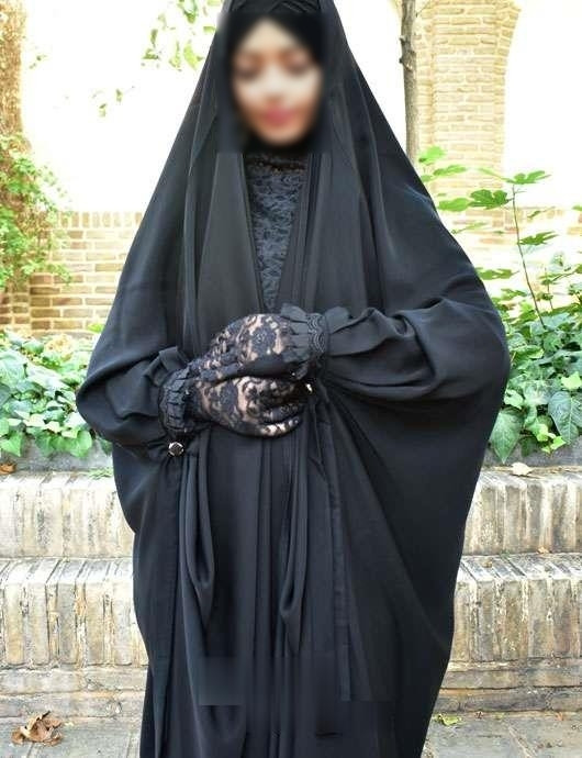 چادر مشکی عربی جواهردوزی هدی کد 12076