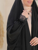 چادر مشکی عربی جواهردوزی هستی کد 12074
