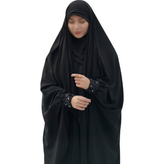 چادر مشکی عربی جواهردوزی فرشته کد 12058