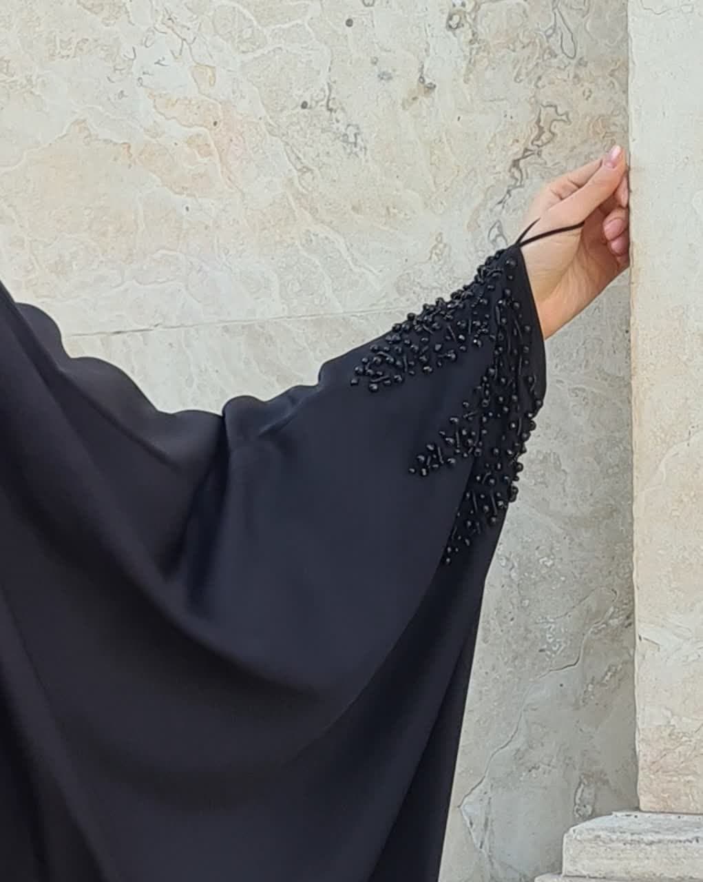 چادر مشکی عربی جواهردوزی اسرا کد 12045