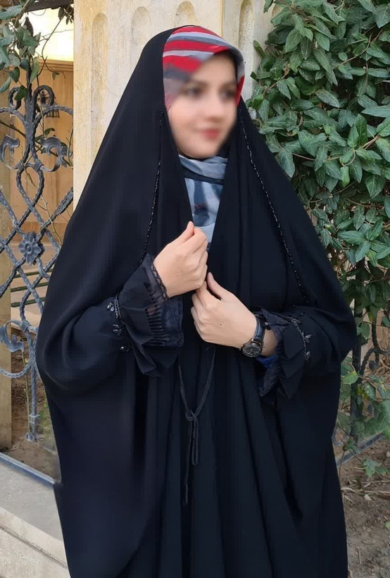 چادر مشکی عربی جواهردوزی سوگند کد 12043