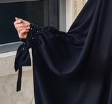 چادر مشکی عربی جواهردوزی تسنیم کد 12041