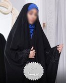 چادر مشکی عربی گلدوزی پریسا کد 12029