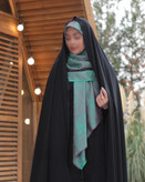 چادر مشکی ایرانی سنتی کد 1207