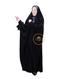 چادر مشکی عربی سنبادی پاپیونی کد ch1205