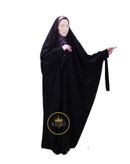 چادر مشکی عربی سنبادی پاپیونی کد ch1205