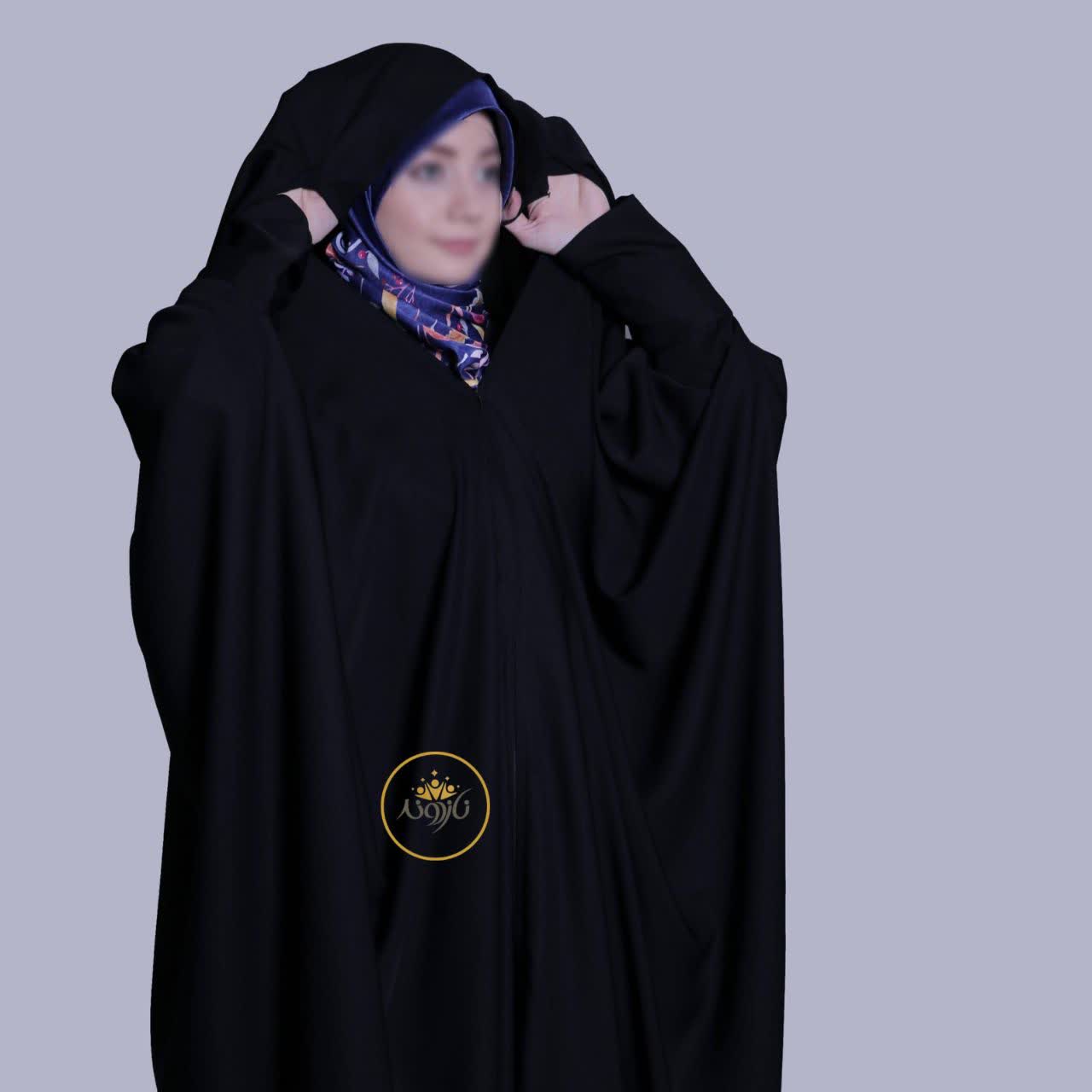 چادر مشکی لبنانی صدفی کدch1202