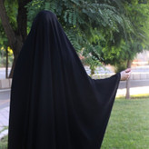چادر مشکی عربی عبایی جده کد CH001201