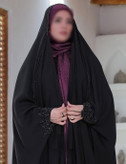چادر جده جواهر دوزی مدل ستاره