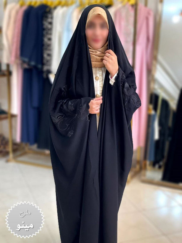 چادر جده گلدوزی کد 25039