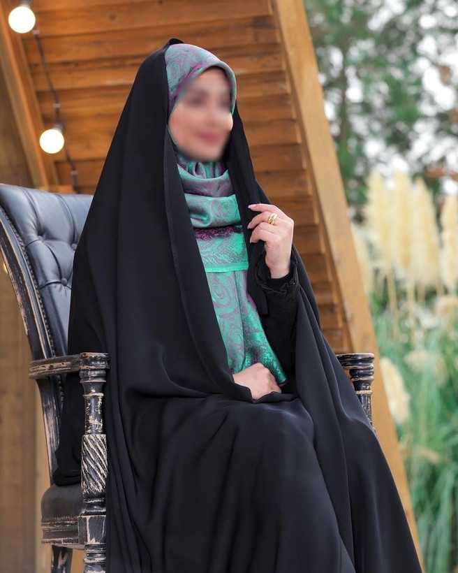 چادر ساده ایرانی کد 2031