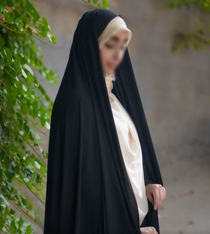 چادر ساده ایرانی کد 2031