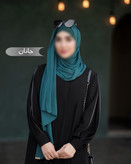 مانتو عبایی جانان مشکی کد 14020