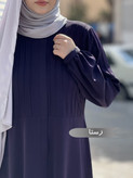 مانتو عبایی رستا مشکی کد 14015