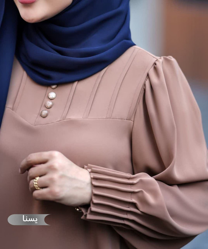 مانتو عبایی یسنا مشکی کد 1403